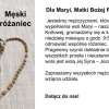 Męski Różaniec dla Maryi, Matki Bożej Różańcowej     