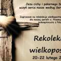 Rekolekcje Wielkopostne, Luty 20-22, 2026   